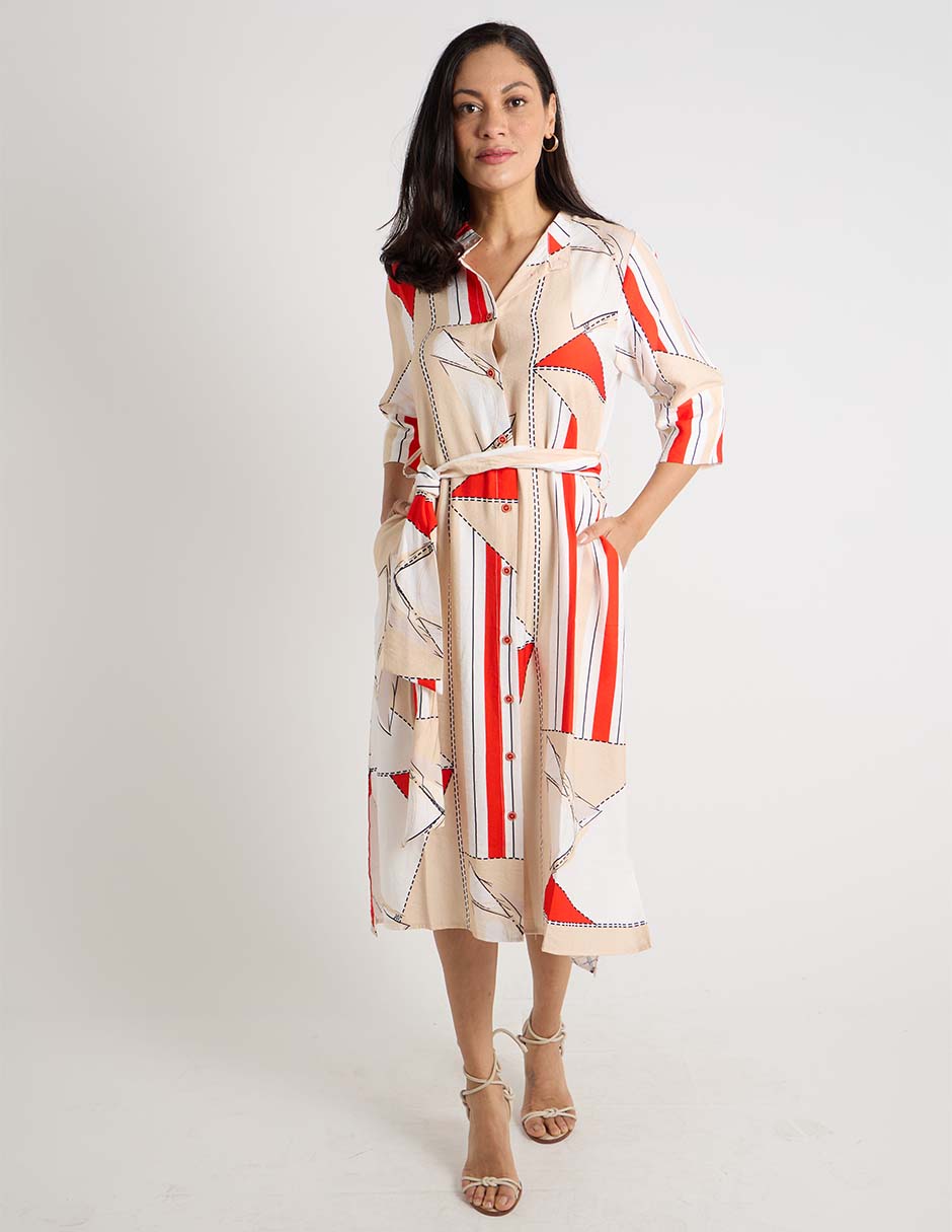 Vestido midi casual para mujer 3
