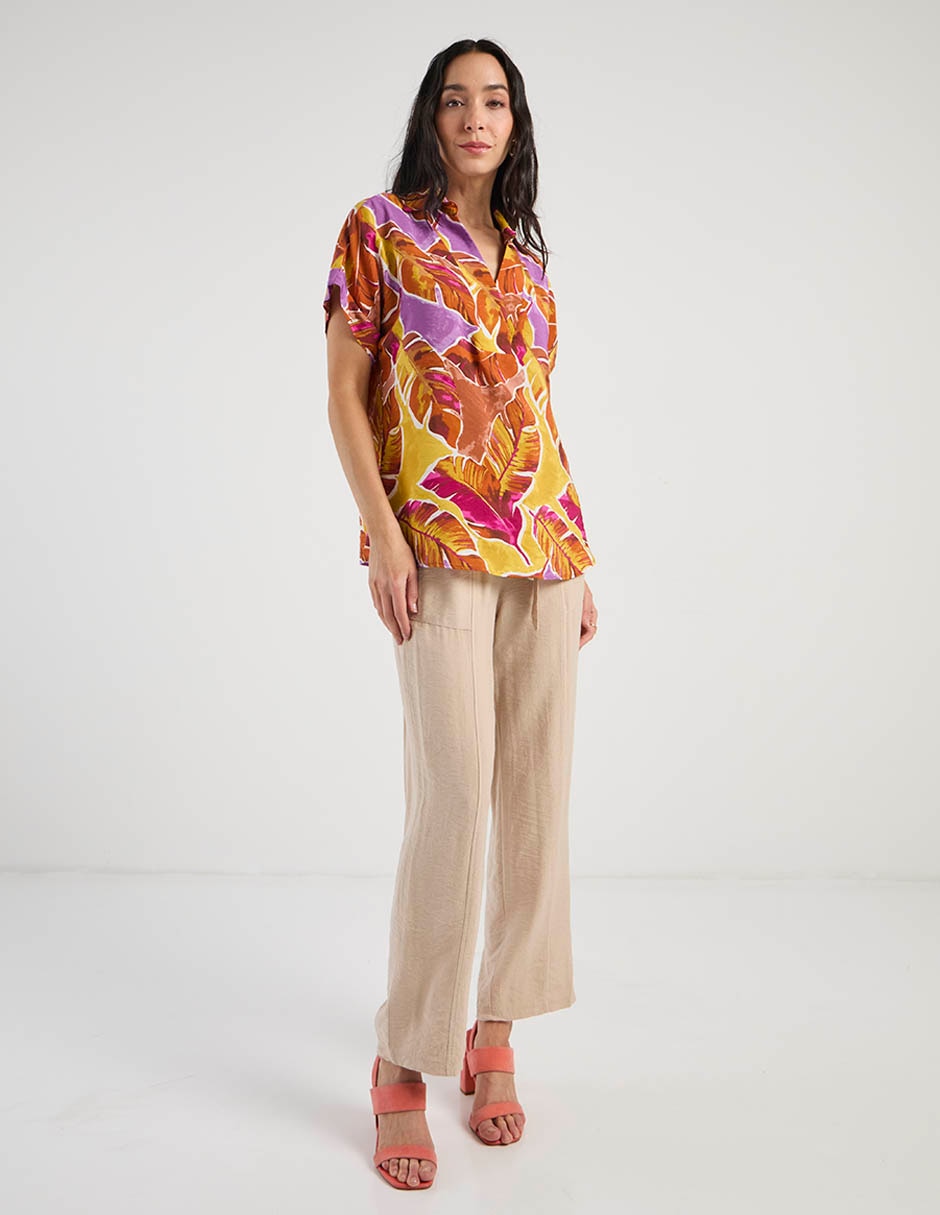 Pantalón relaxed damaia atelier para mujer