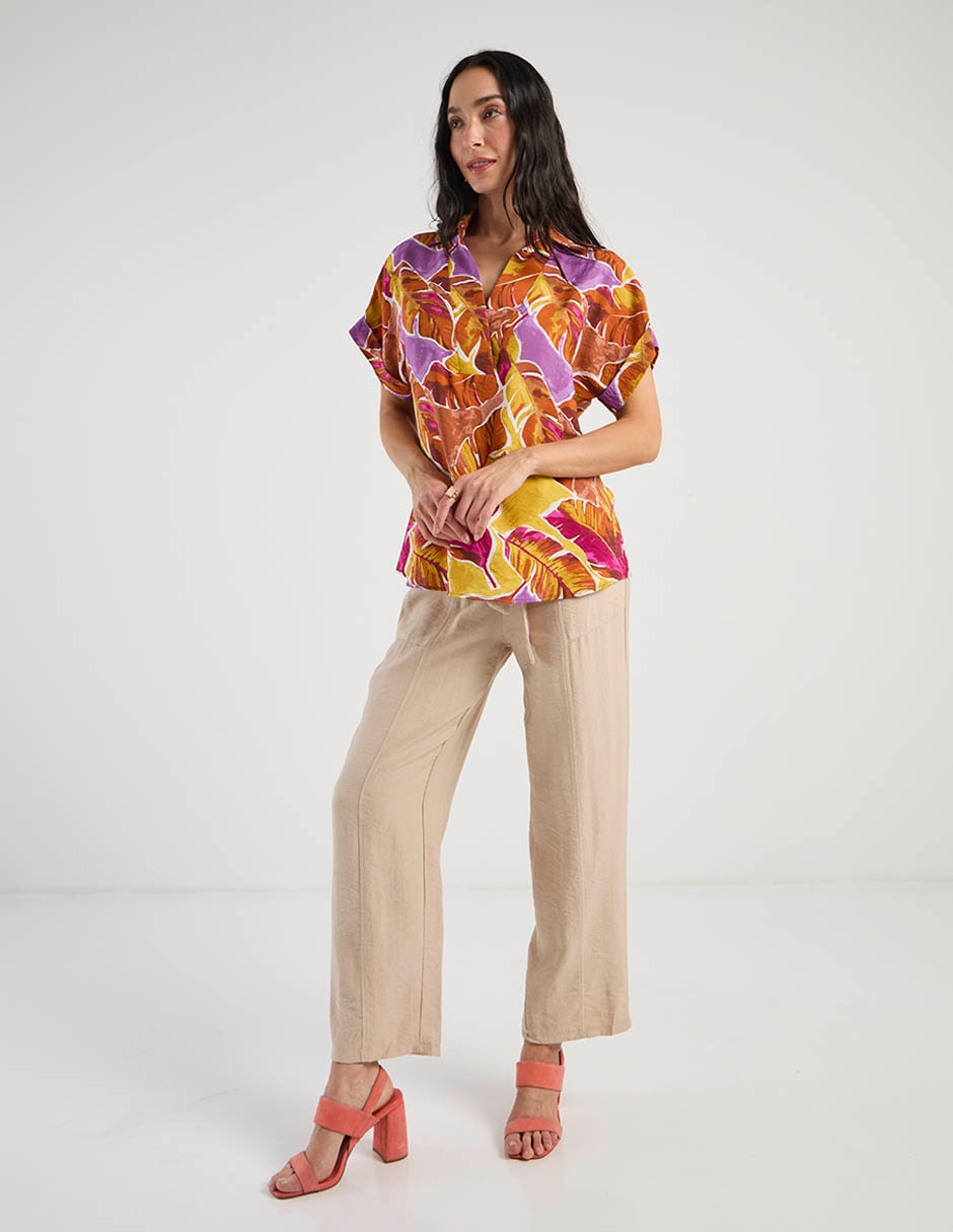 Pantalón relaxed damaia atelier para mujer