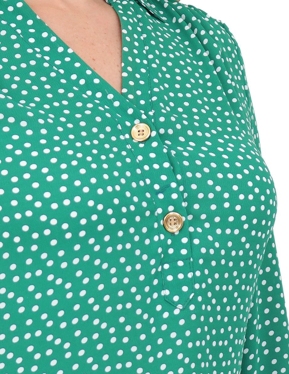 Blusa manga larga para mujer 4