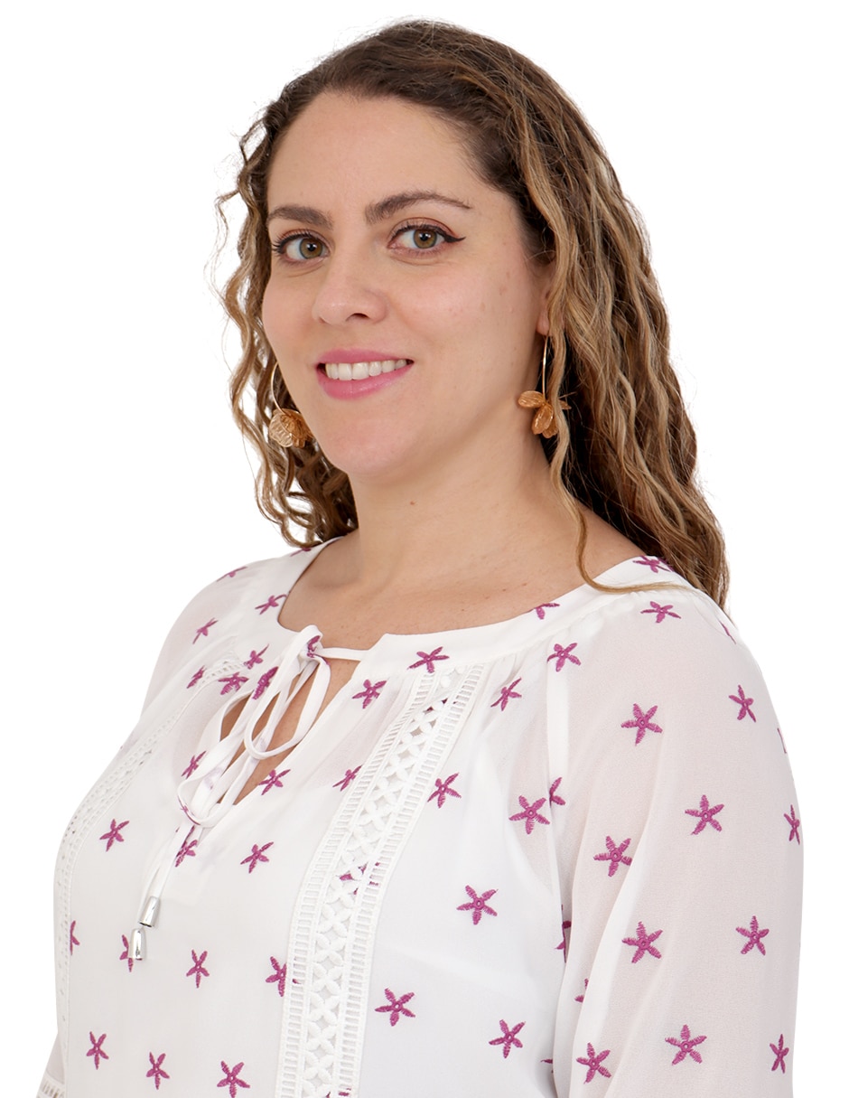 Blusa manga 3/4 para mujer 5