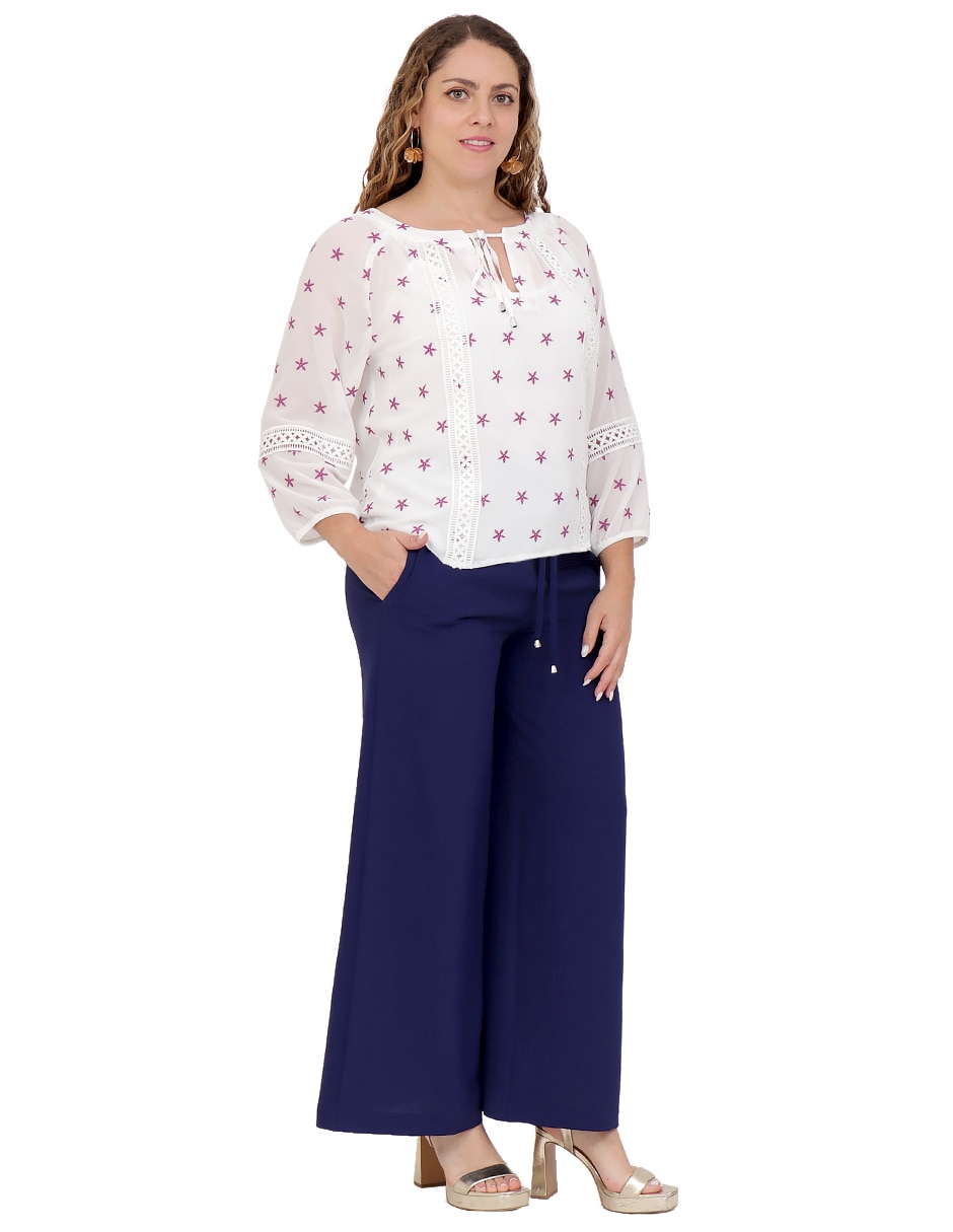 Blusa manga 3/4 para mujer 6