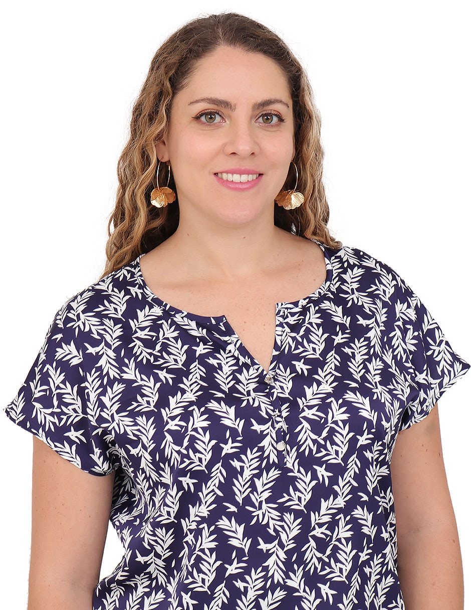 Blusa manga corta para mujer 5