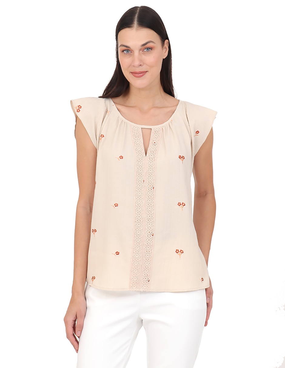 Blusa manga corta para mujer Blusa manga corta para mujer