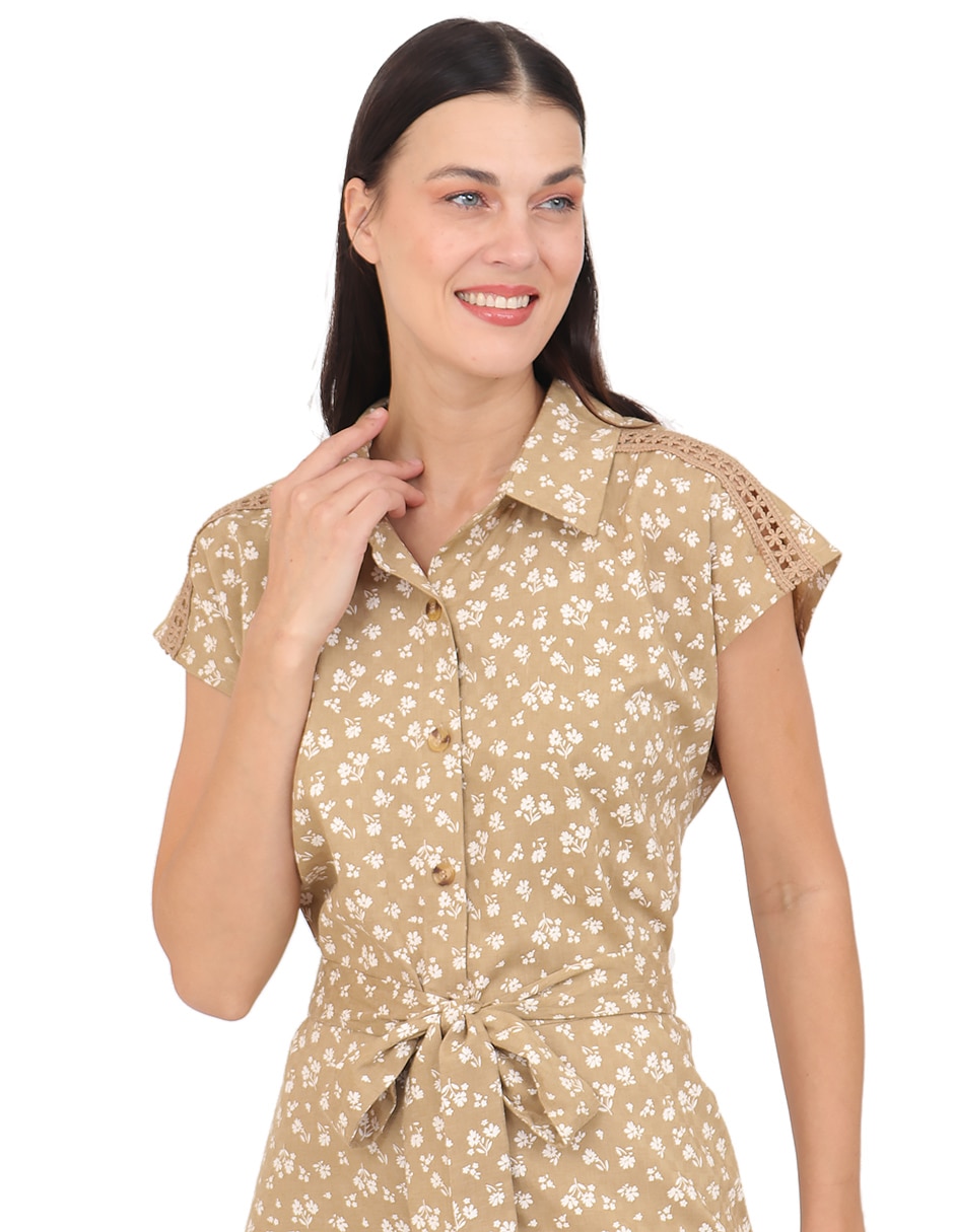 Vestido midi casual duplan para mujer