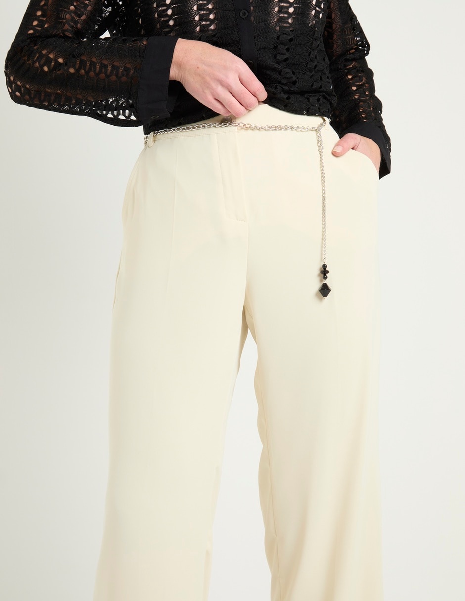 Pantalón wide leg para mujer 9