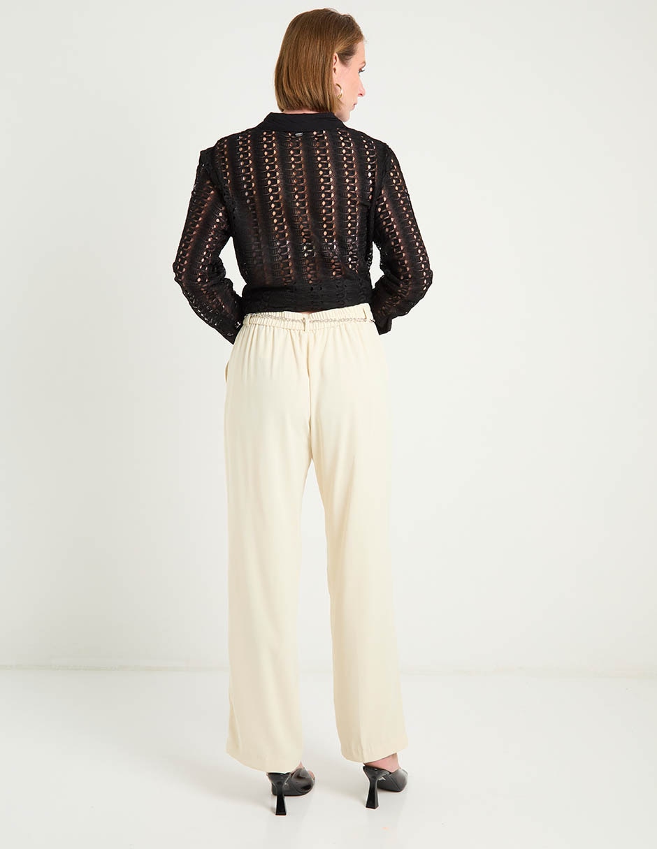 Pantalón wide leg para mujer 11