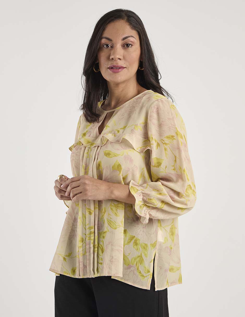 Blusa manga 3/4 para mujer 1