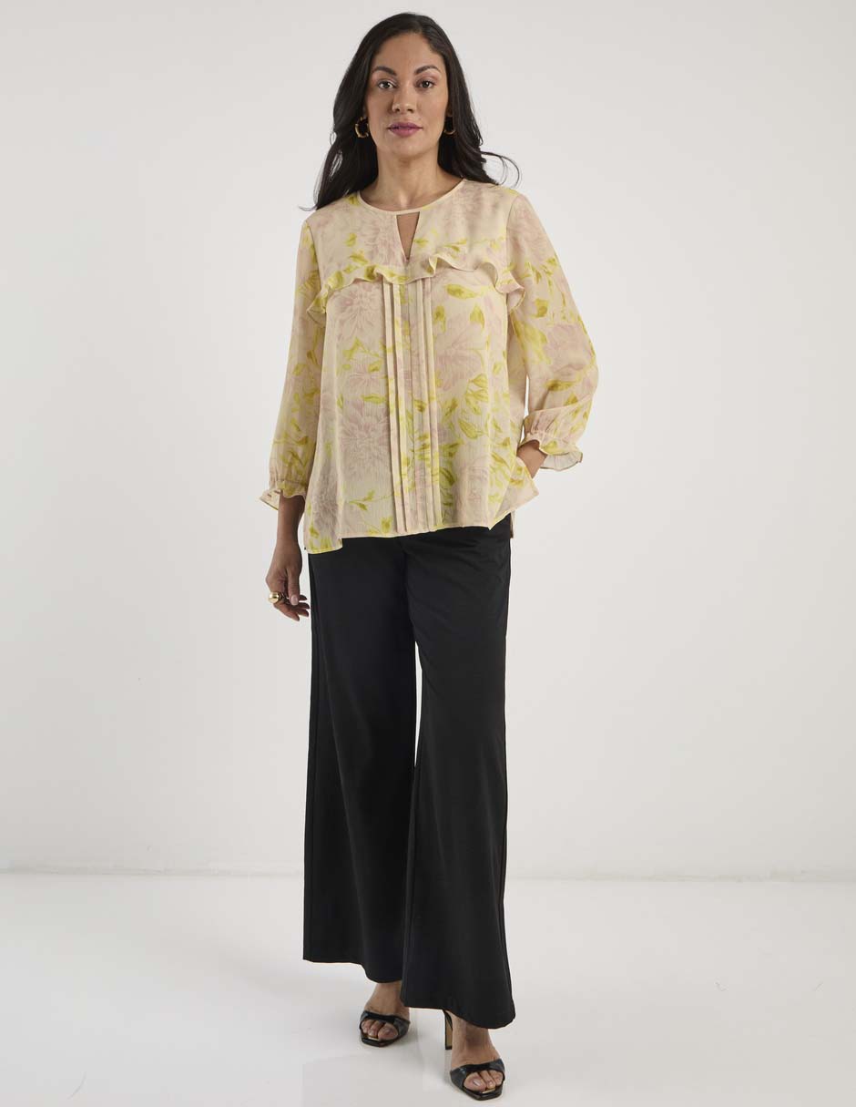 Blusa manga 3/4 para mujer 8