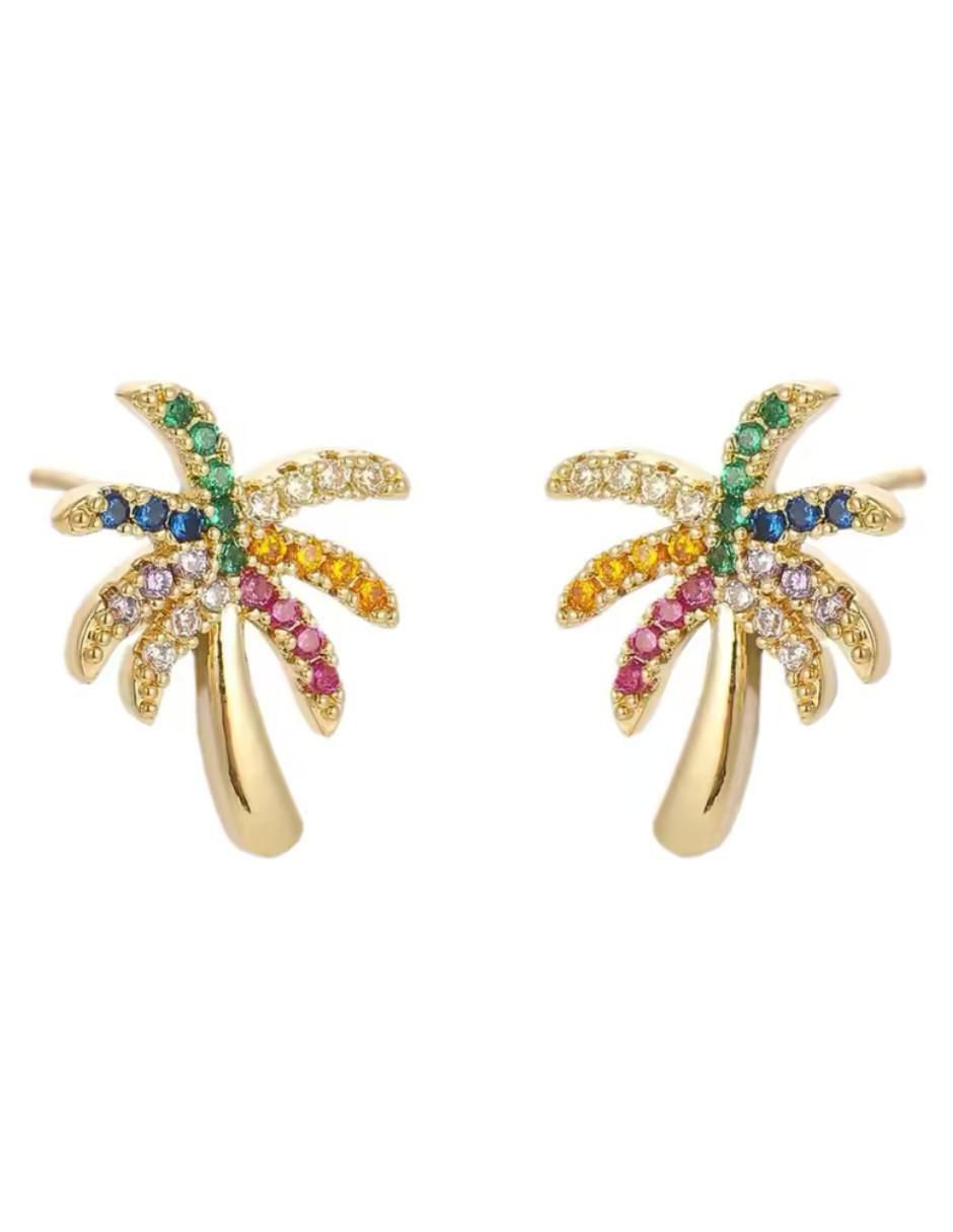 Aretes de palmera Aretes de palmera