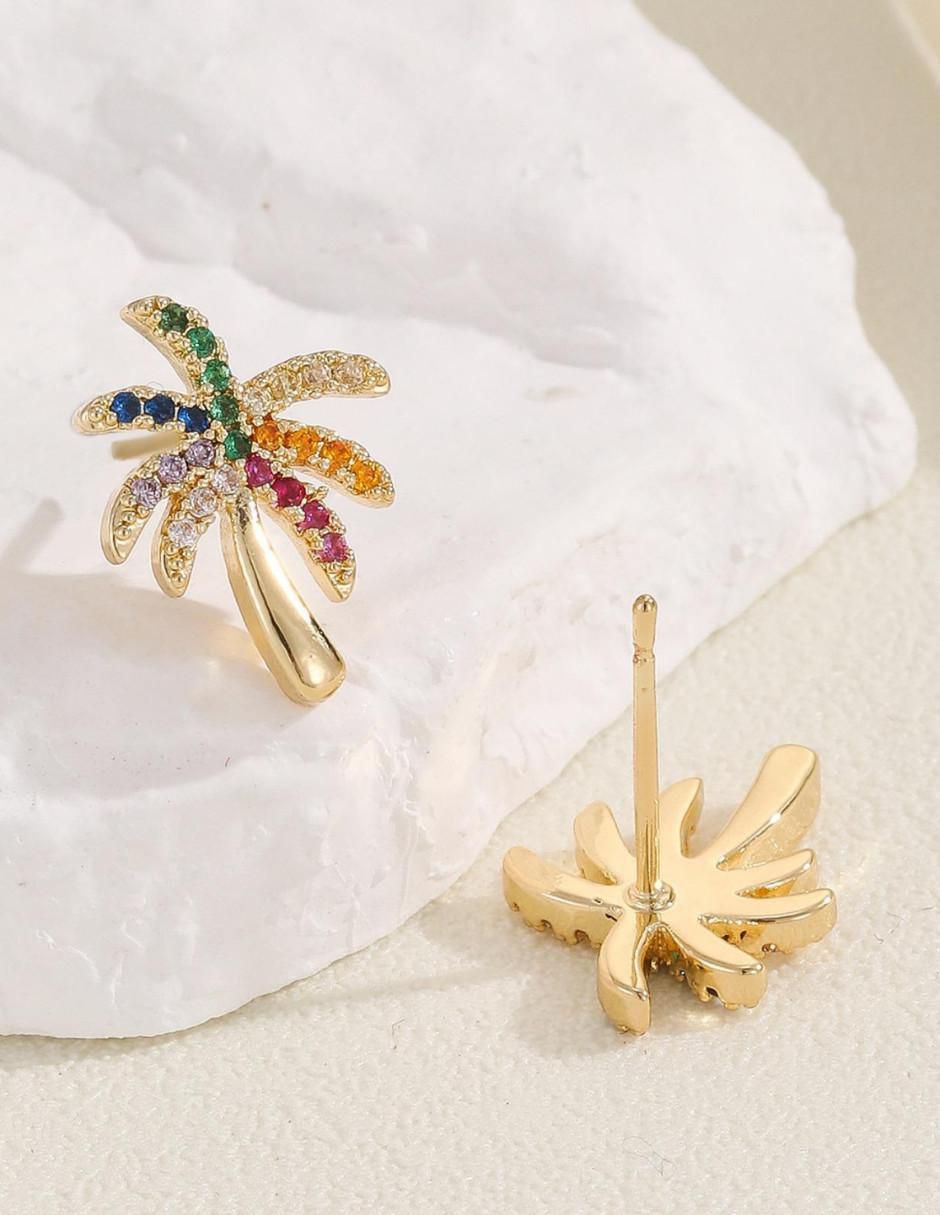 Aretes de palmera 3