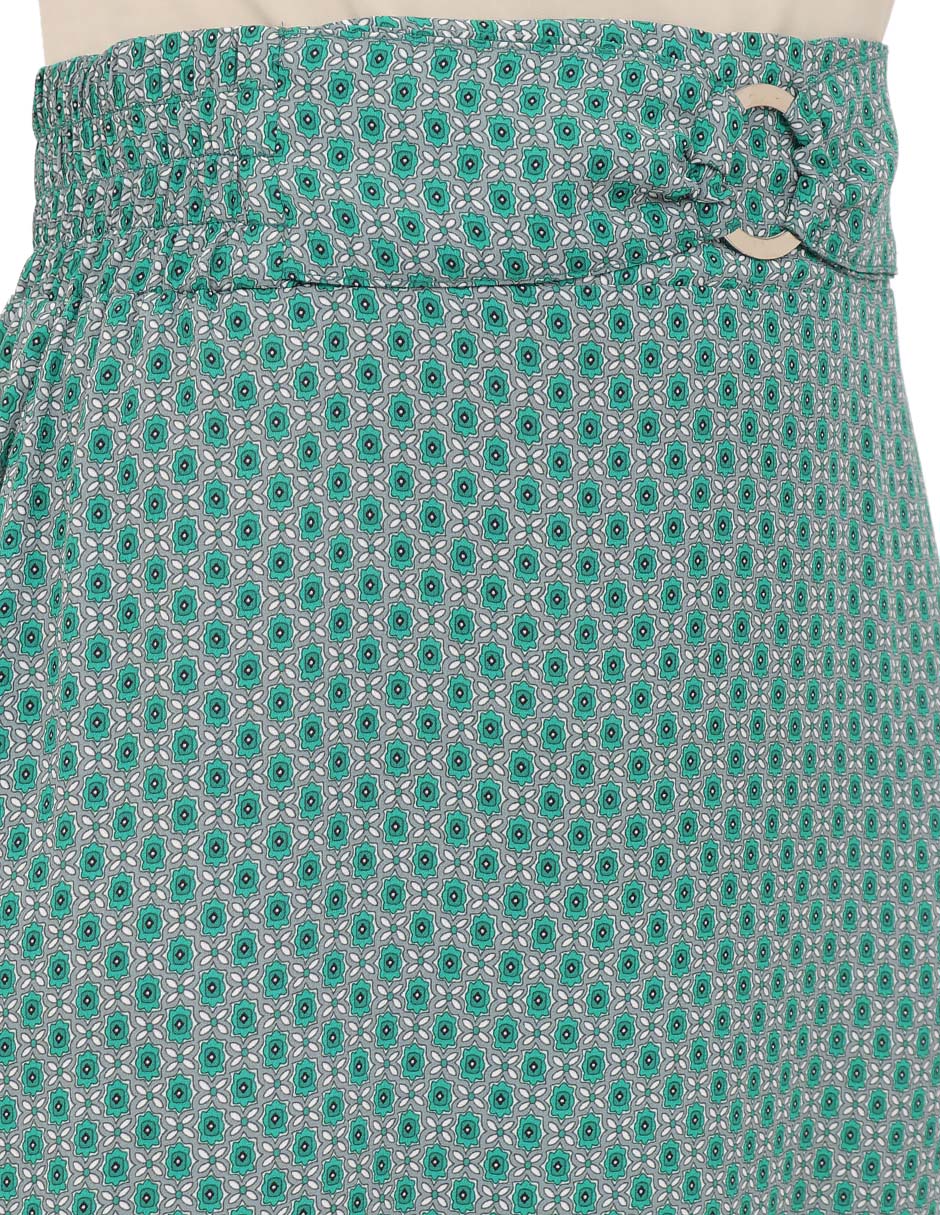 Falda midi duplan a la cintura