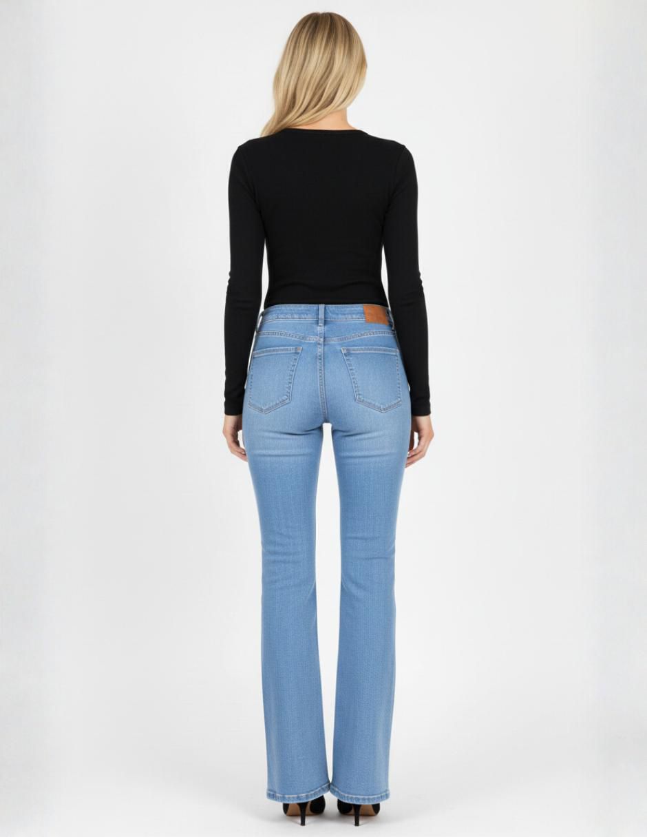 Jeans bootbásicospara mujer 2