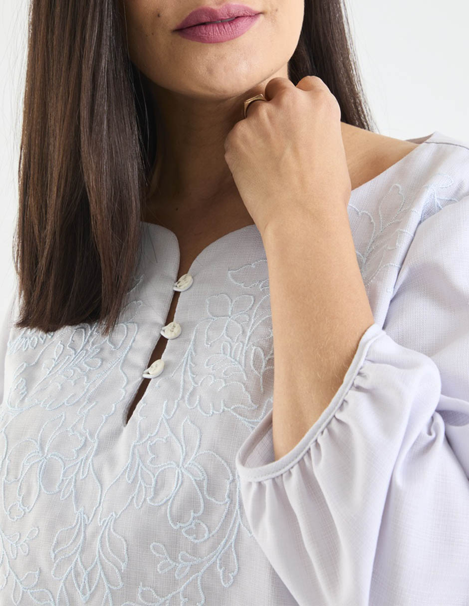 Blusa manga 3/4 para mujer 9