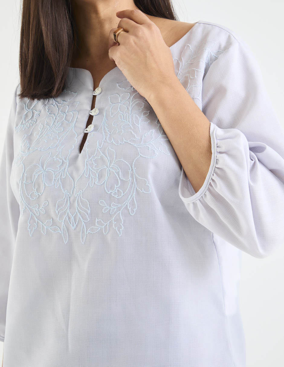 Blusa manga 3/4 para mujer 10
