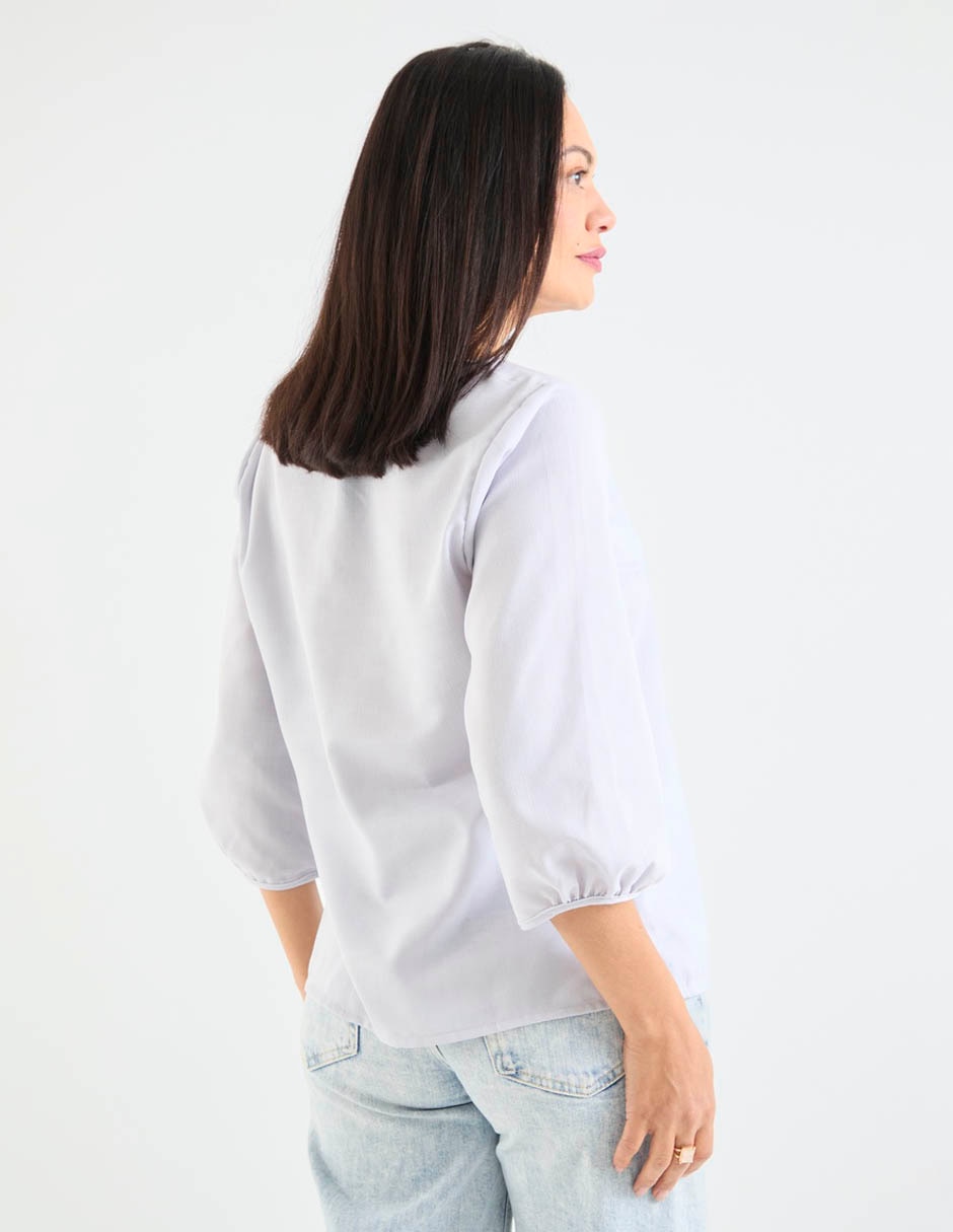 Blusa manga 3/4 para mujer 11