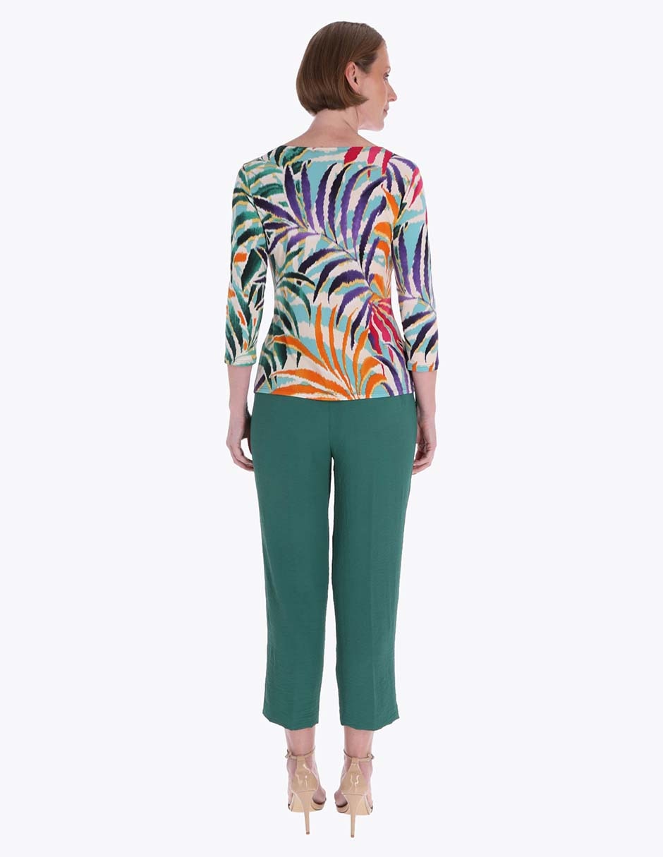 Blusa Charme manga 3/4 para mujer