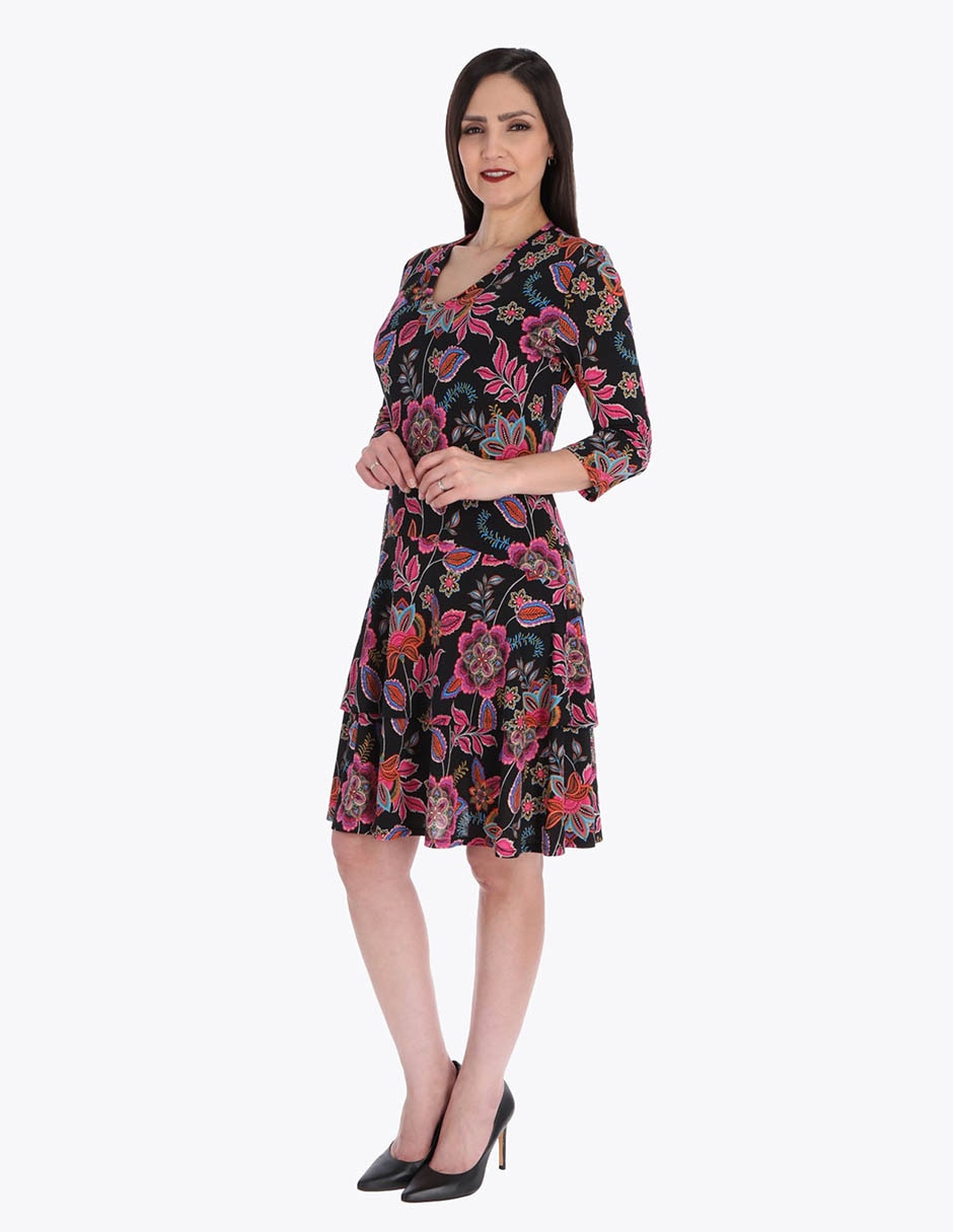 Vestido a la rodilla formal para mujer Vestido a la rodilla formal para mujer