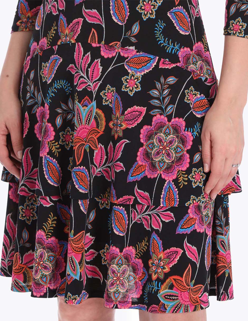 Vestido a la rodilla formal para mujer