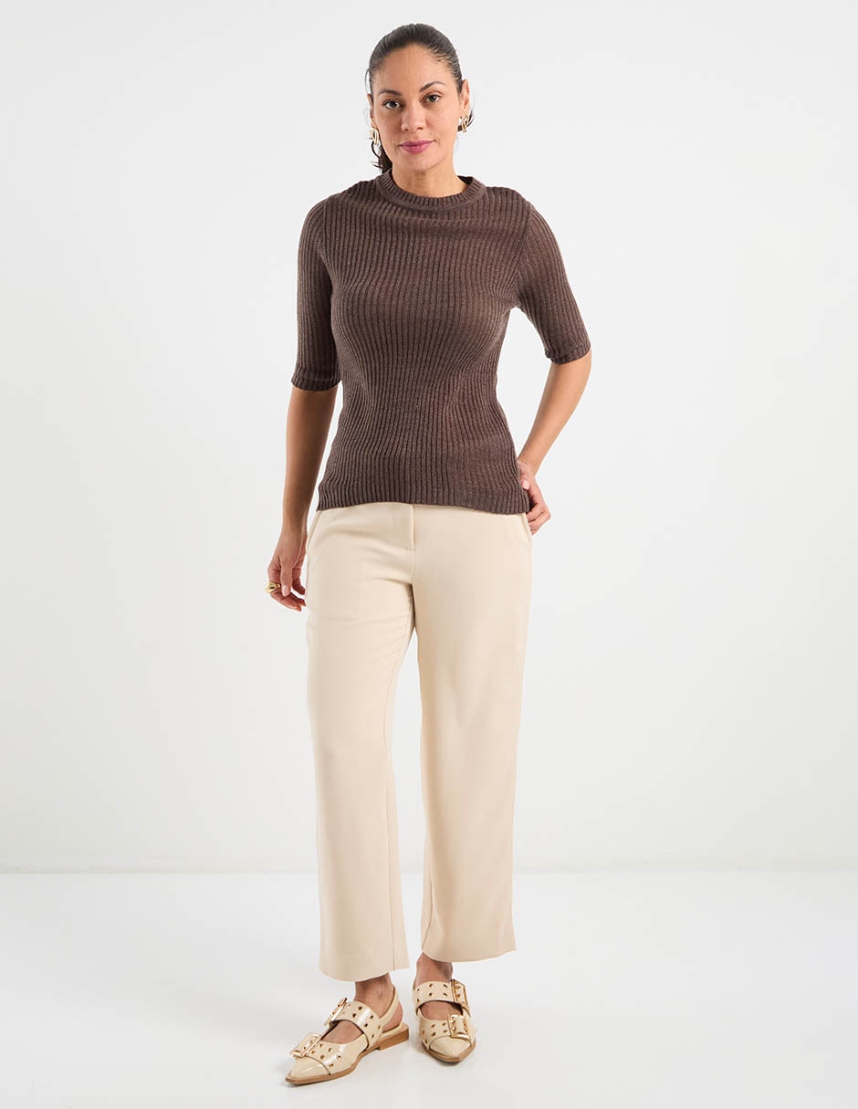 Pantalón straight para mujer 4