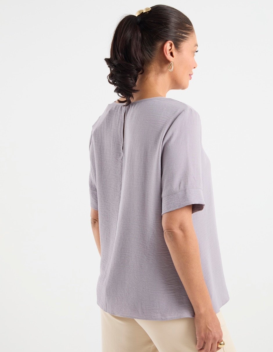 Blusa manga corta para mujer 2