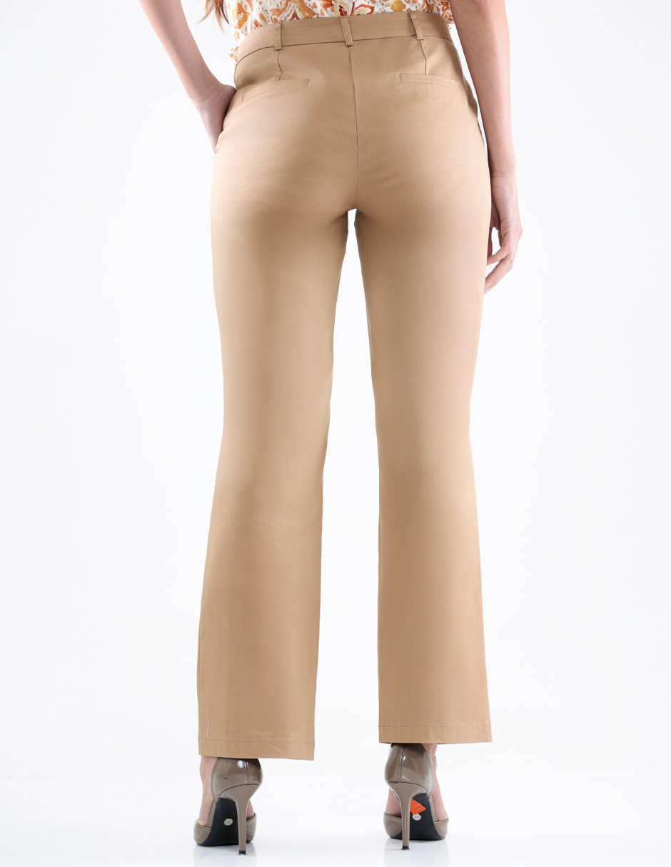 Pantalón regular para mujer 4