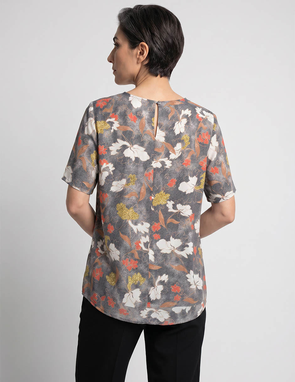 Blusa manga corta para mujer 2