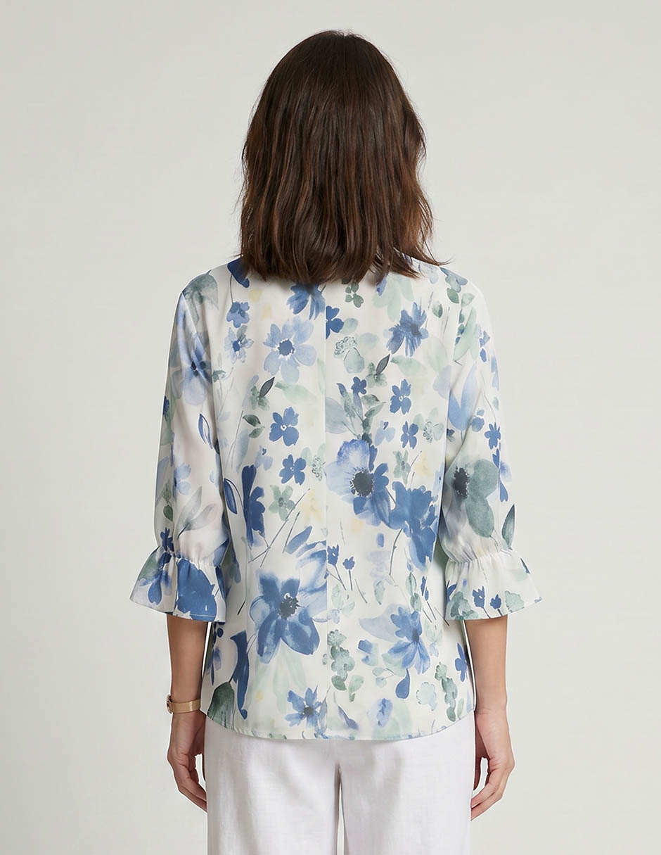 Blusa manga 3/4 para mujer 2