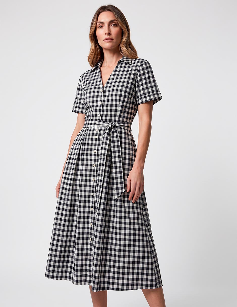 Vestido midi casual para mujer Vestido midi casual para mujer