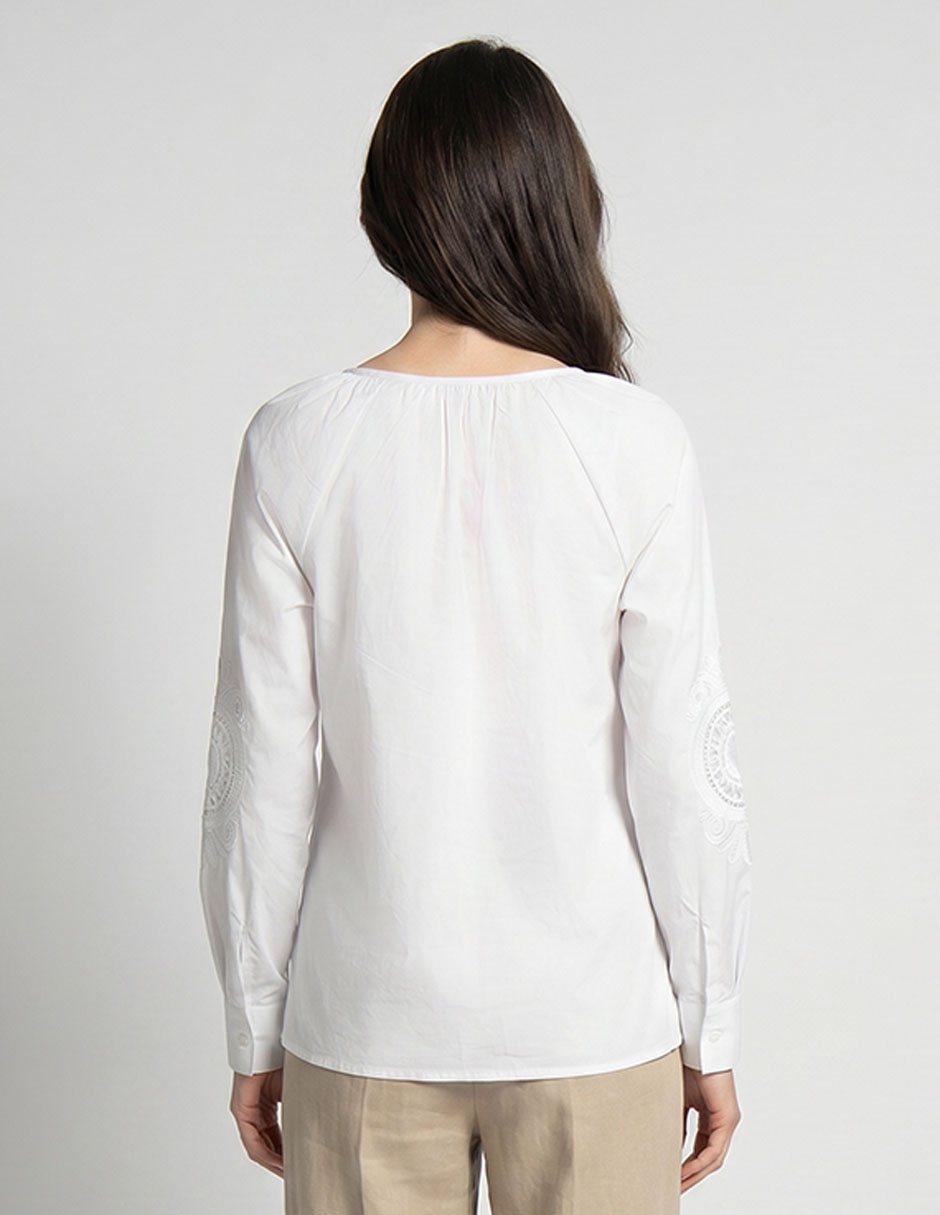 Blusa manga larga para mujer 2