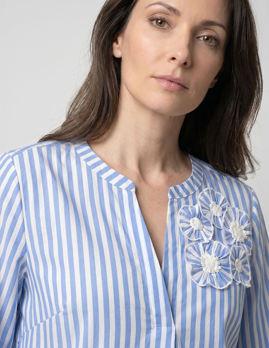 Blusa manga larga para mujer 3