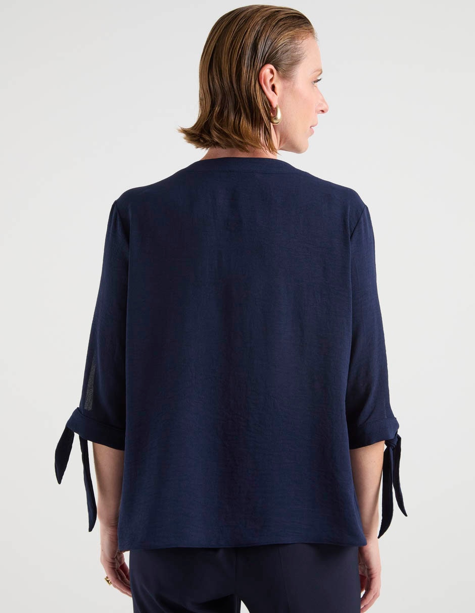 Blusa manga 3/4 para mujer 11