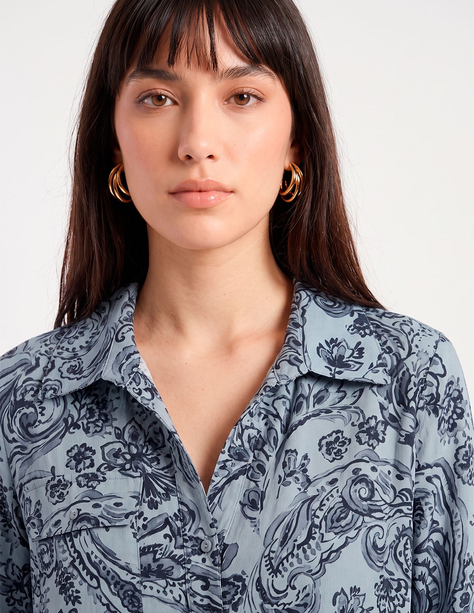 Blusa manga Larga para mujer 2
