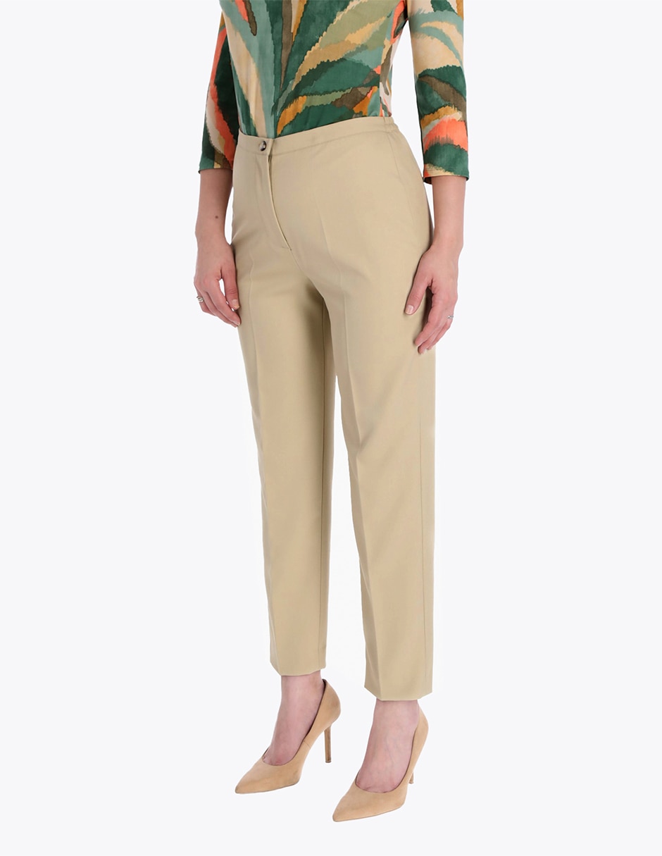 Pantalón de vestir slim para mujer Pantalón de vestir slim para mujer