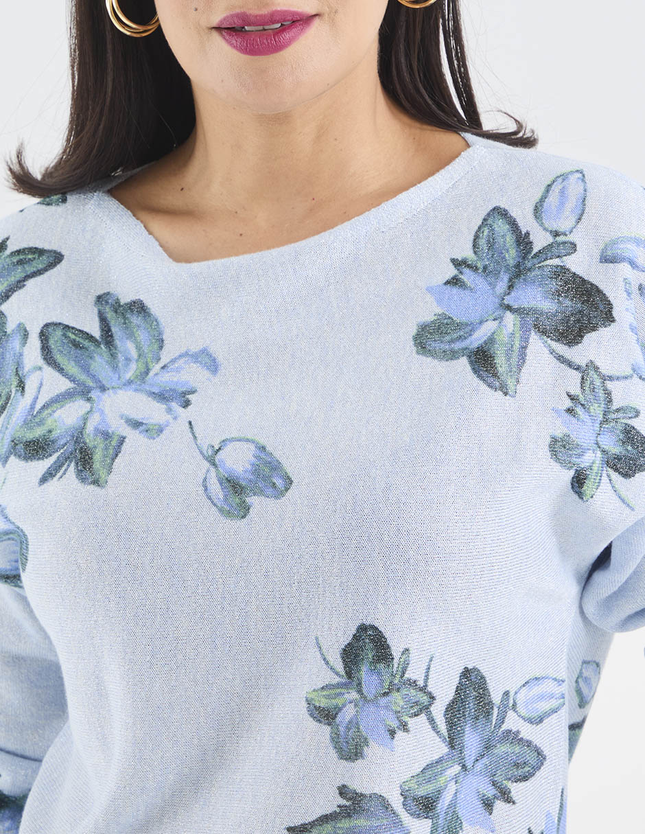 Suéter cuello asimétrico para mujer 4
