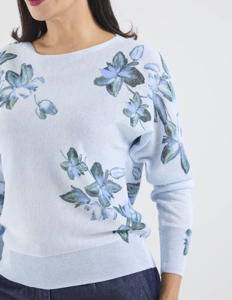 Suéter cuello asimétrico para mujer 5