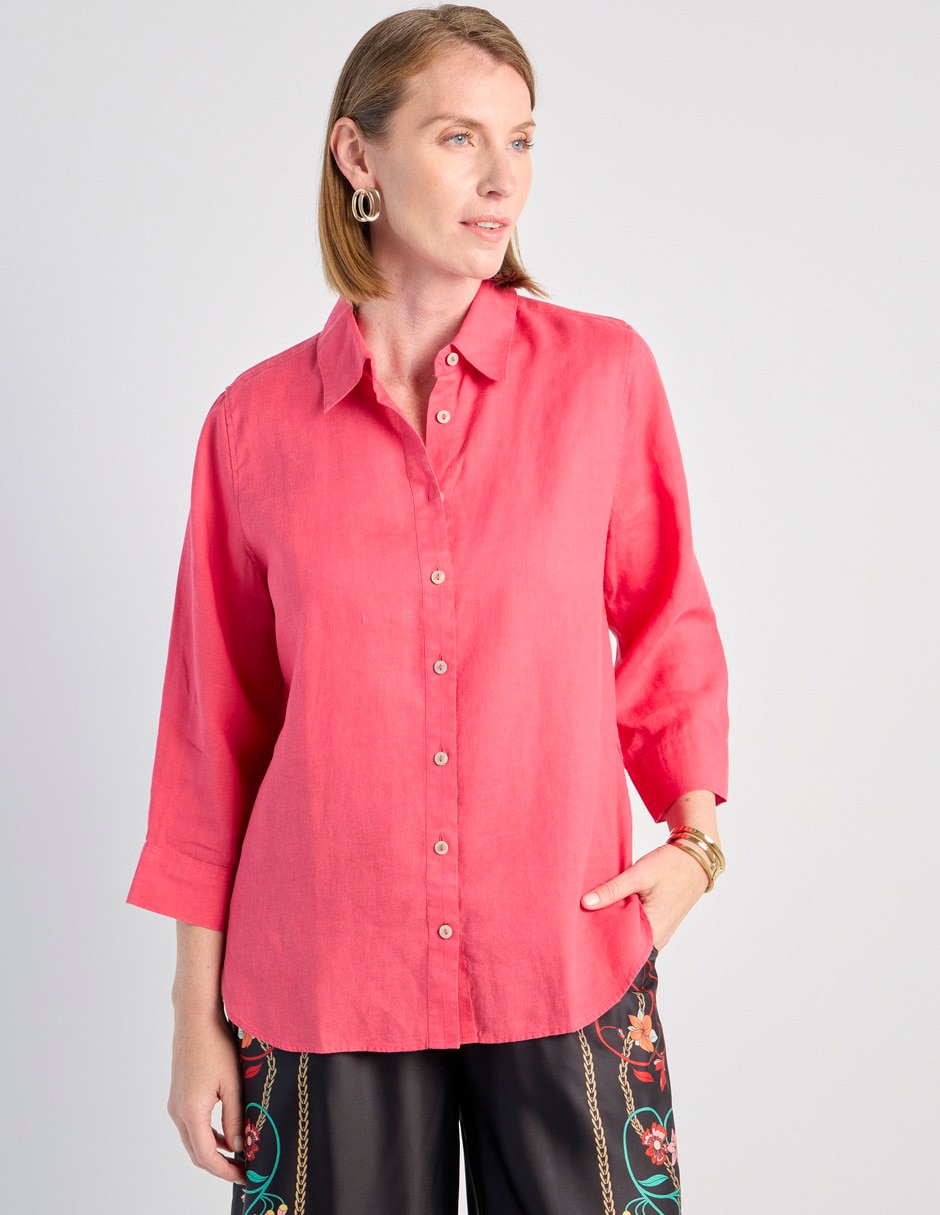 Camisa manga larga para mujer