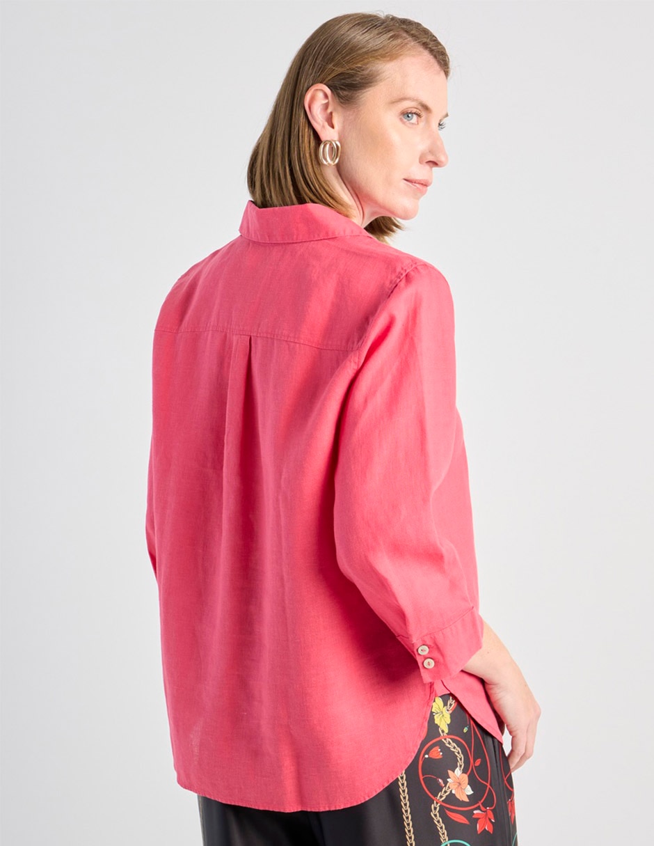 Camisa manga larga para mujer 4