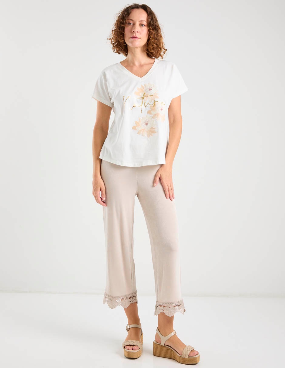 Pantalón regular para mujer 4