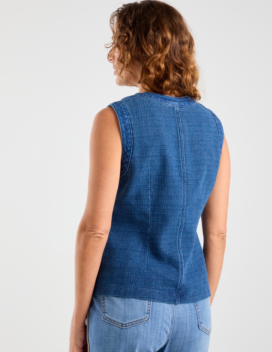 Chaleco de algodón para mujer 6