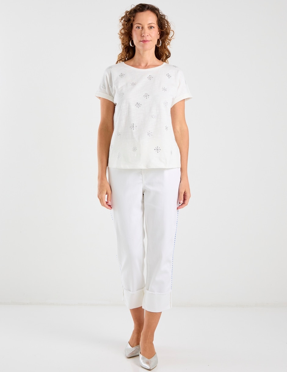 Jeans straight para mujer 5