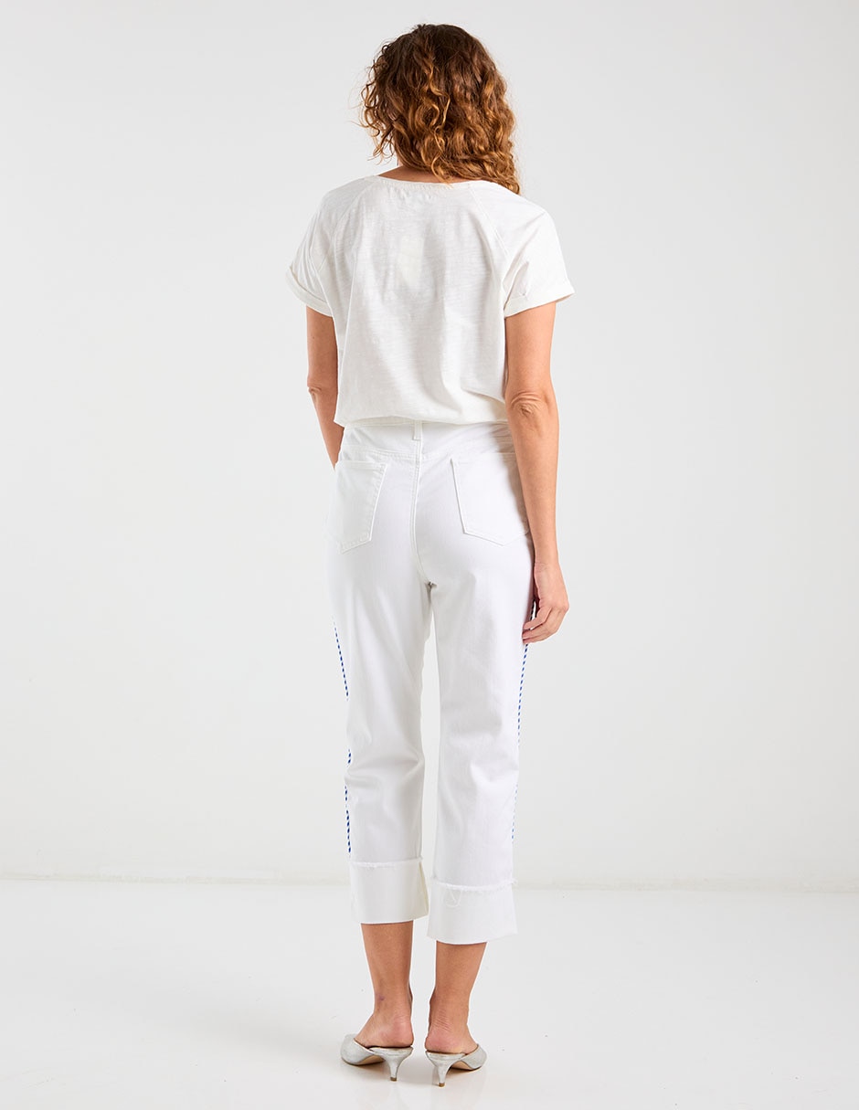 Jeans straight para mujer 6