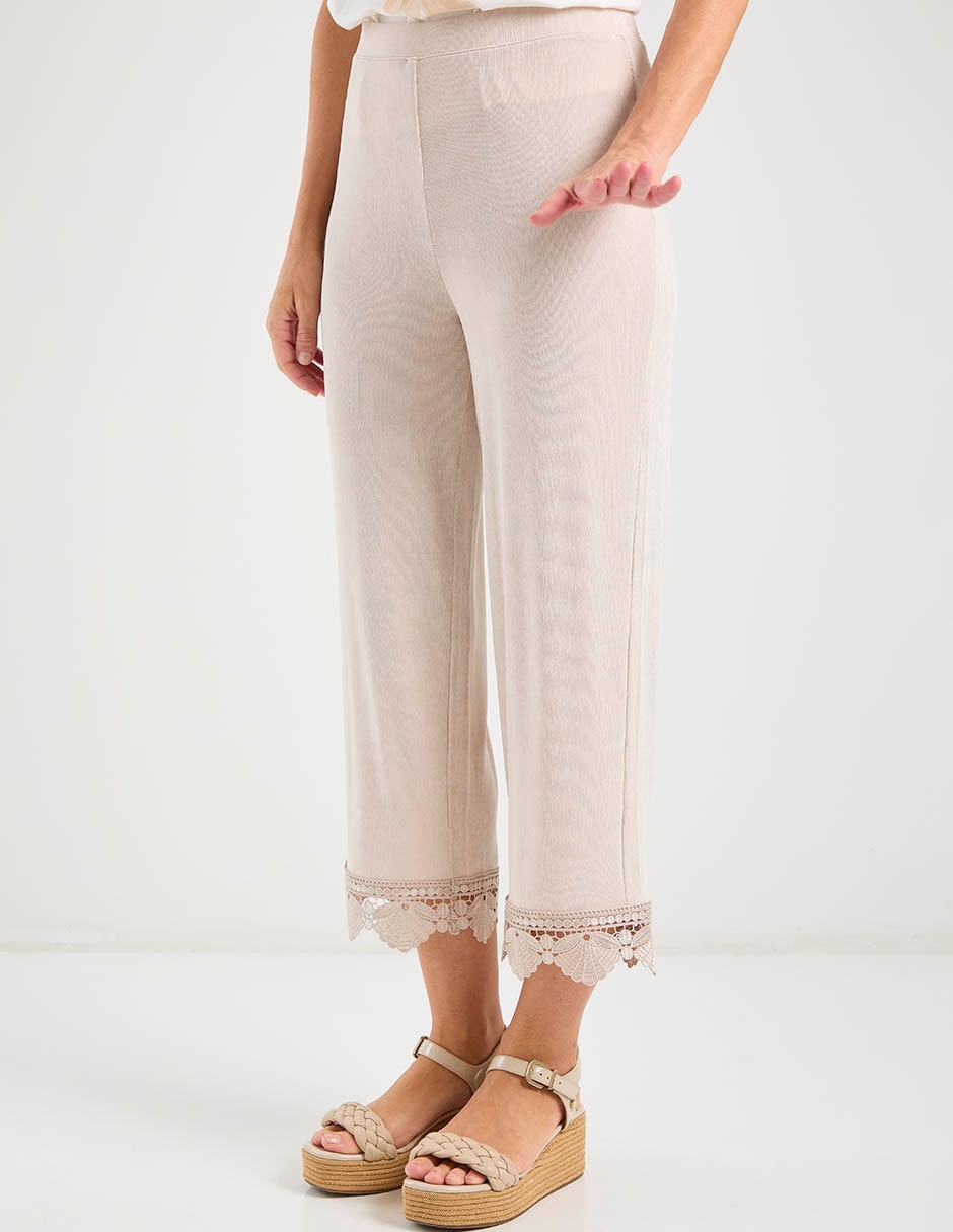 Pantalón regular para mujer