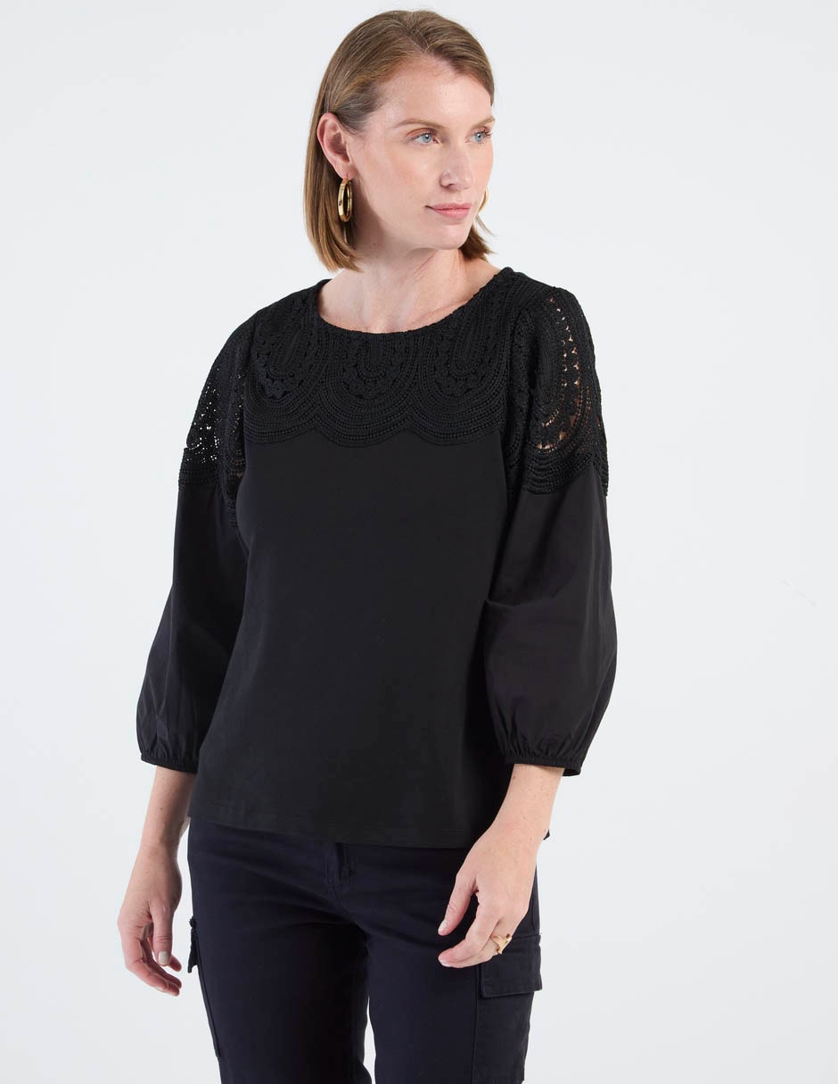 Blusa manga larga para mujer 1