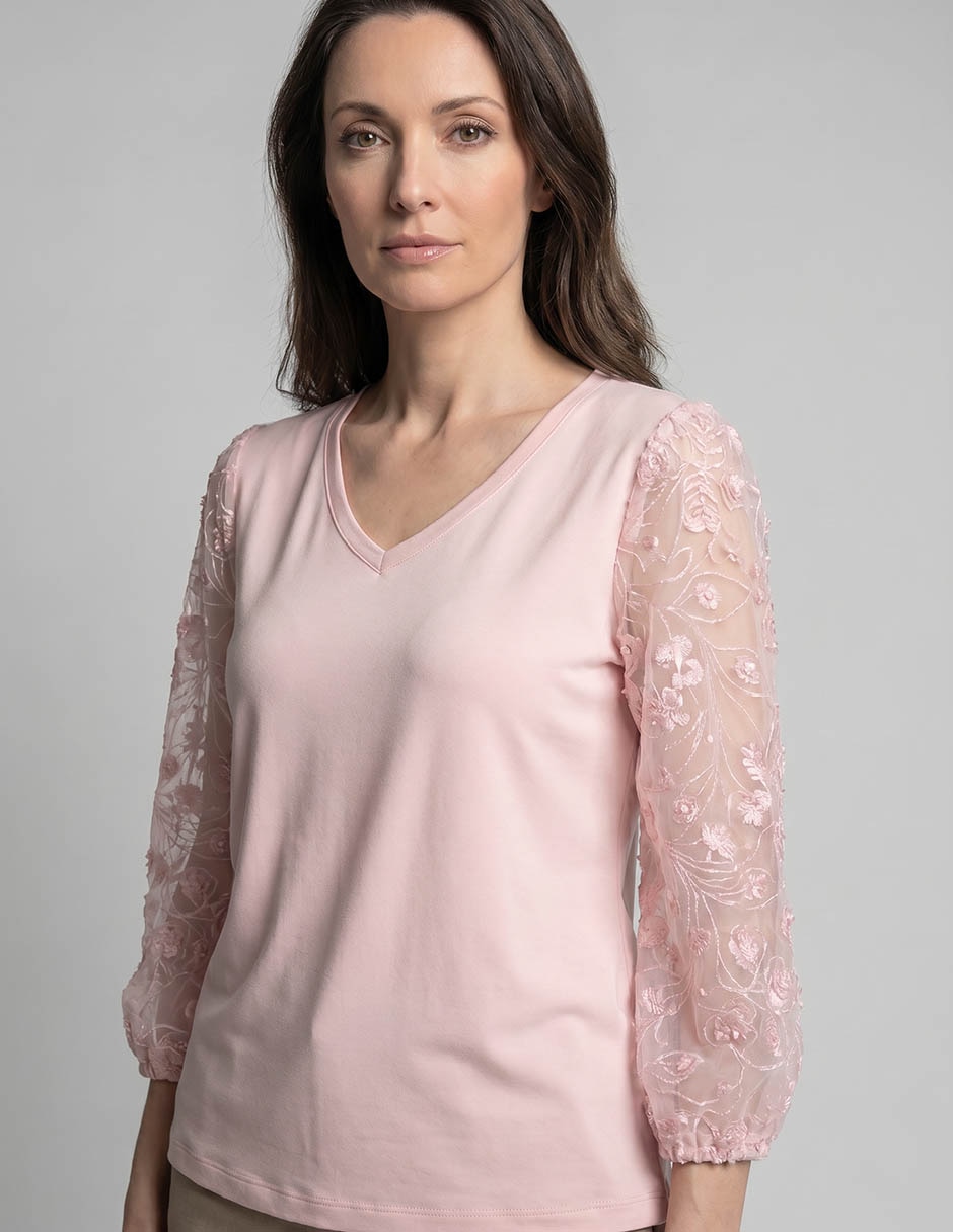 Blusa Regular Para Mujer 3