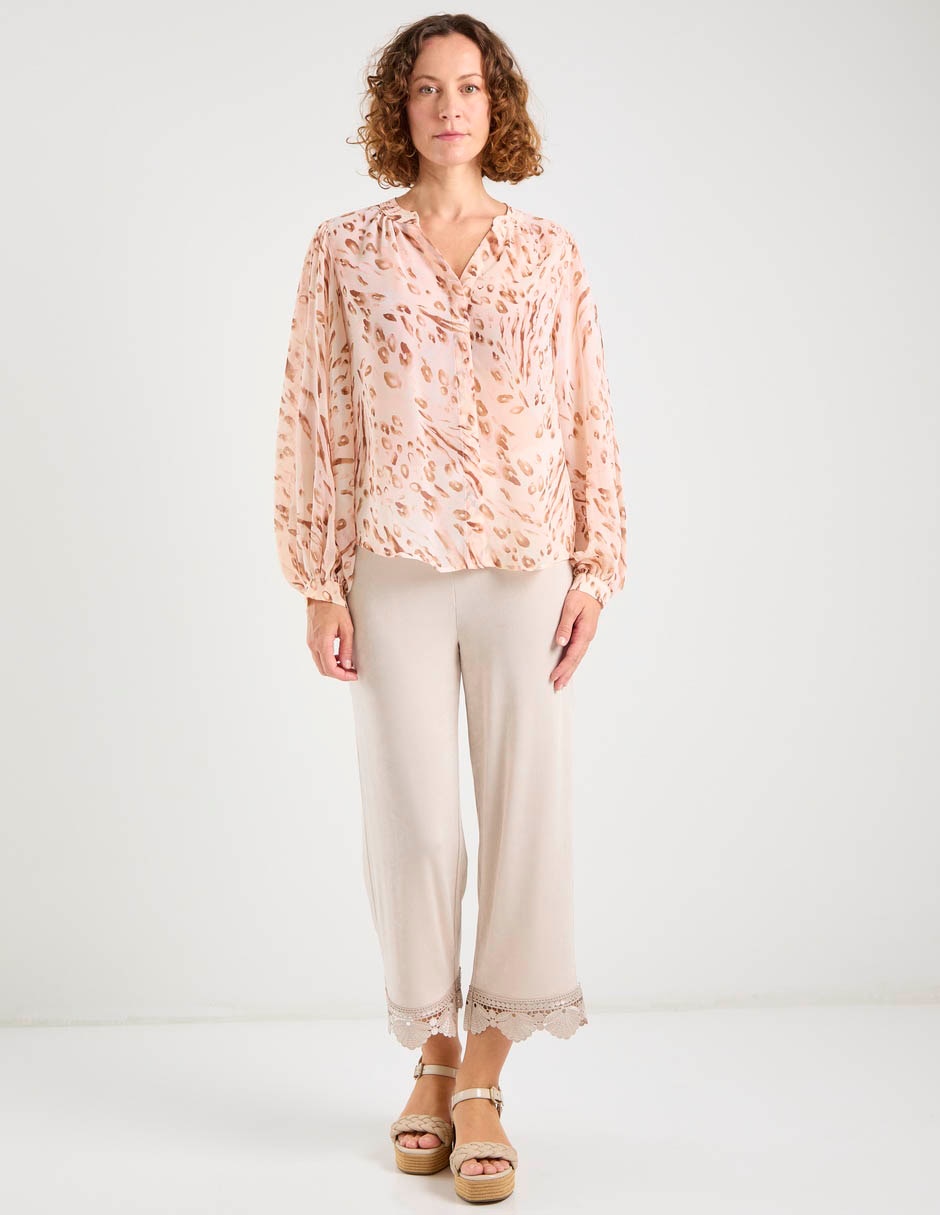 Blusa manga larga para mujer 3