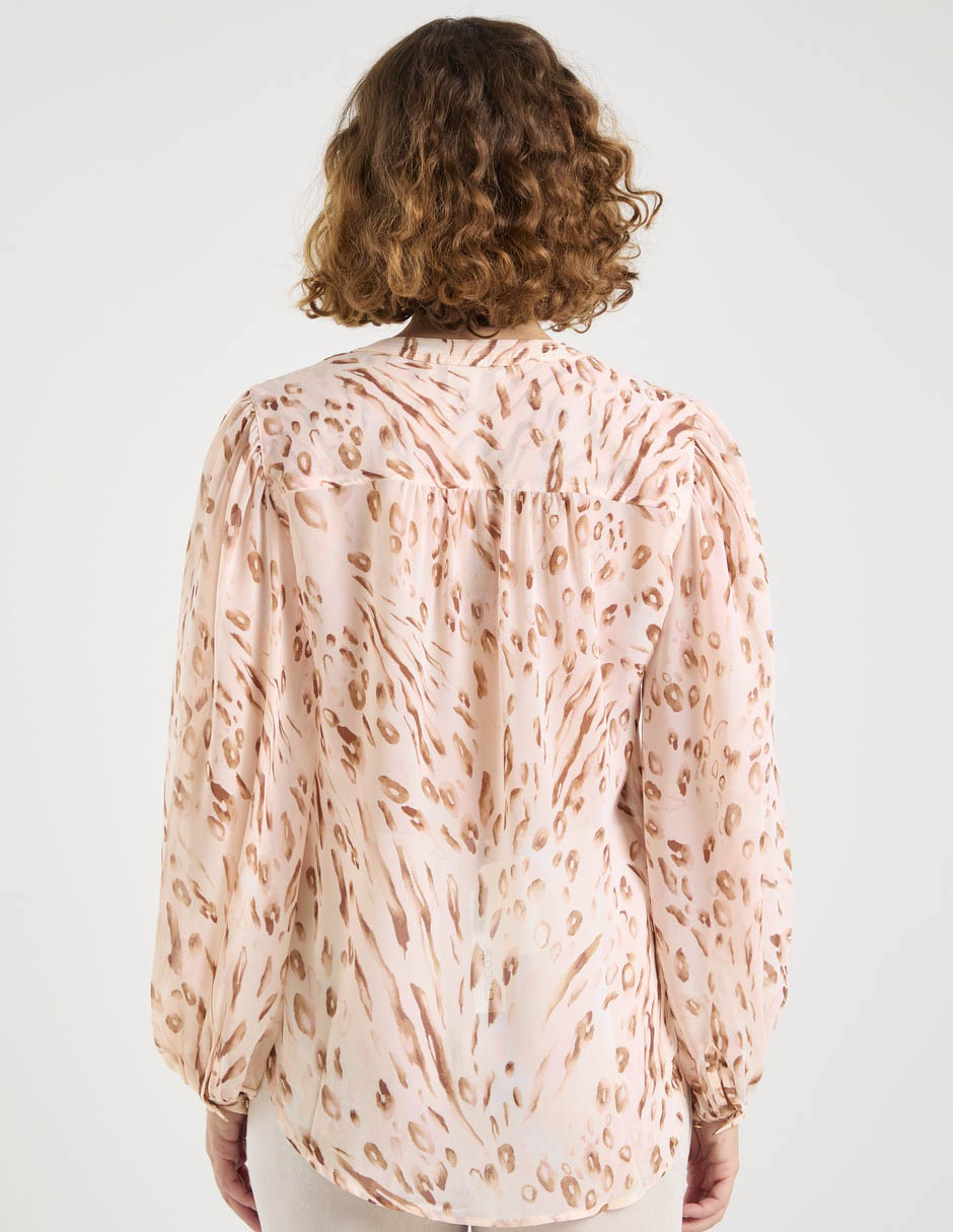 Blusa manga larga para mujer 6
