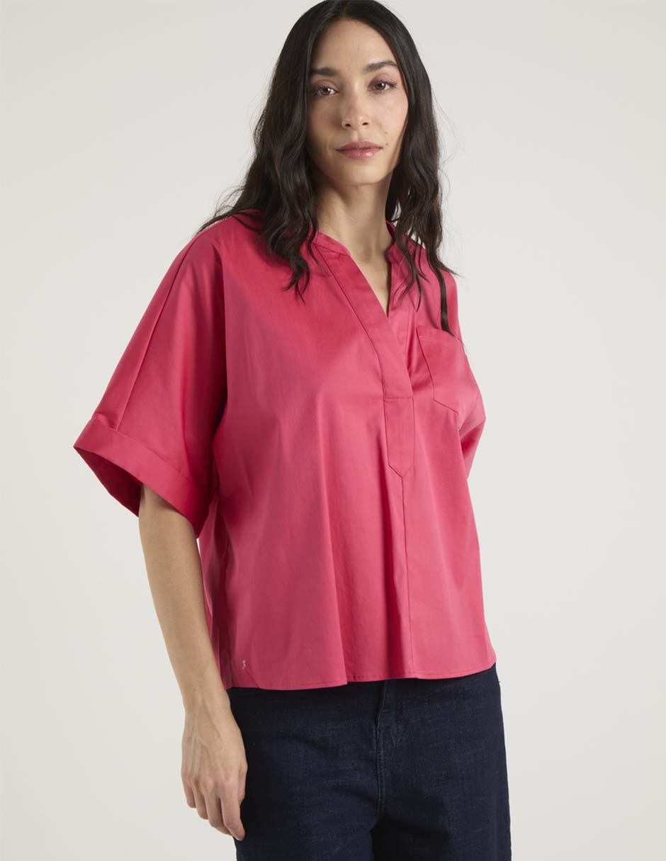 Blusa túnica Chico's manga larga para mujer