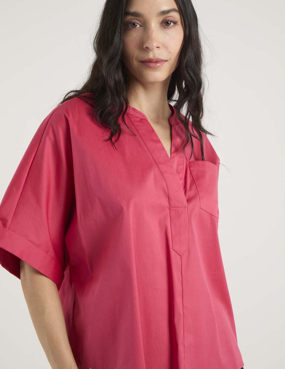 Blusa túnica Chico's manga larga para mujer