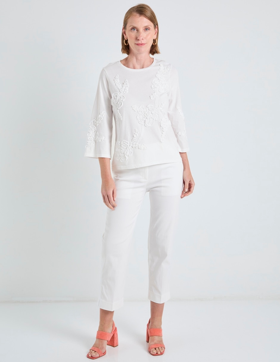 Blusa manga larga para mujer 4